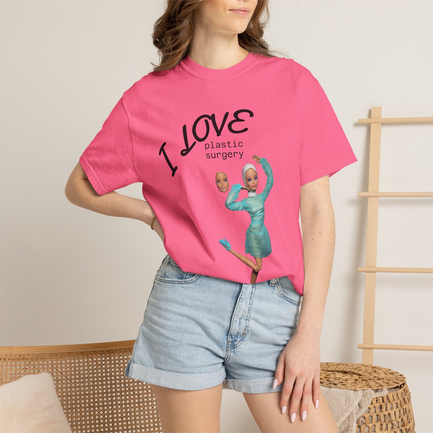 I Love Plastics Graphic T‑Shirt