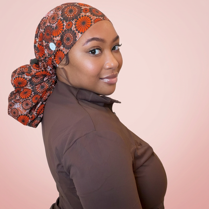 Autumn Abstract XL ponytail
