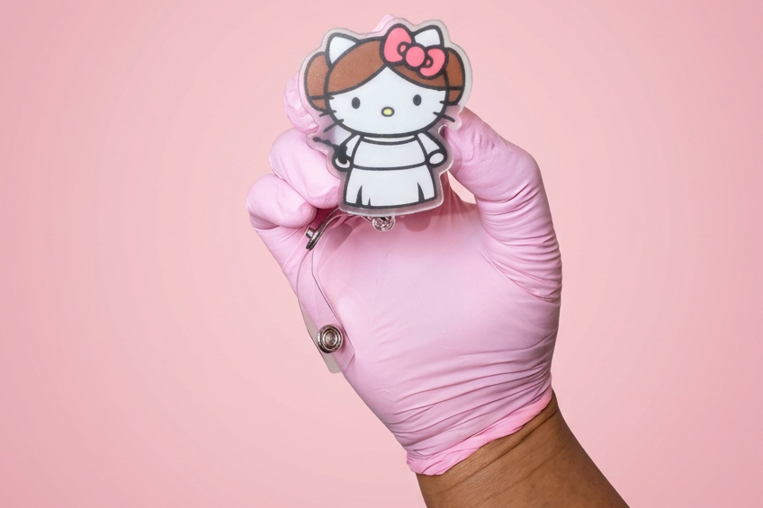 Princess Kitty Badge
