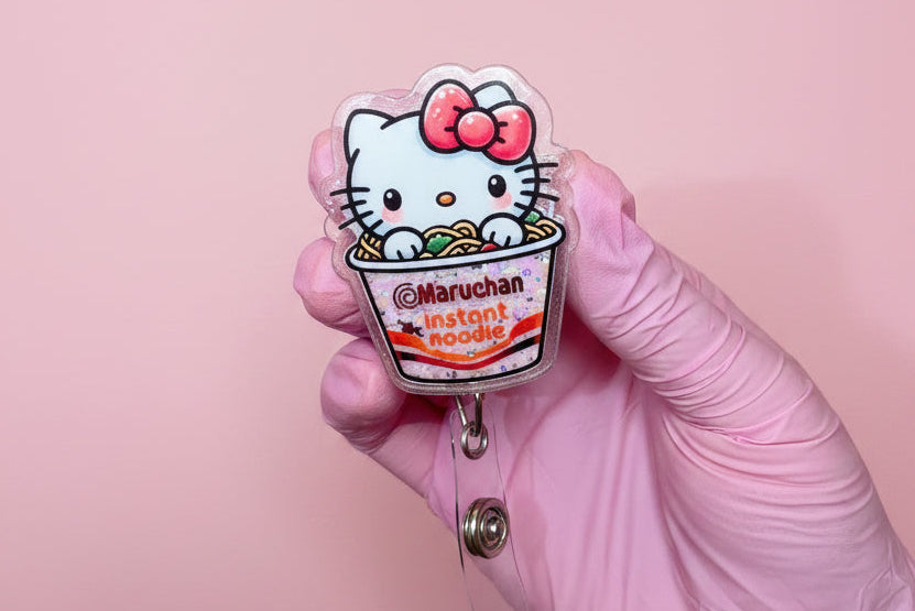 HK & Noodles Badge