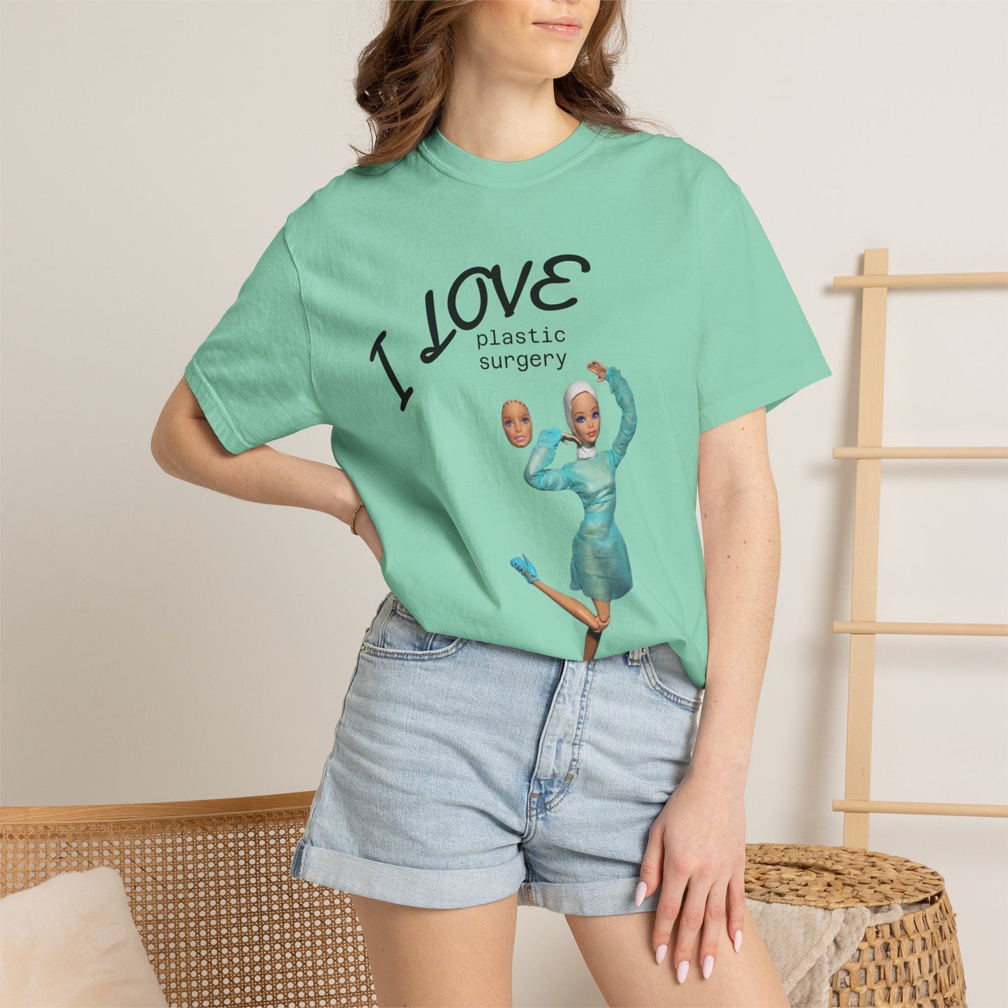 I Love Plastics Graphic T‑Shirt