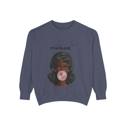 Bubblegum Babe Sweatshirt — Vintage “That Girl In Surgery ” Graphic