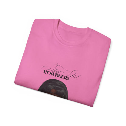 Vintage Bubblegum Barbie Tee — "That Girl in Surgery" Graphic T-Shirt