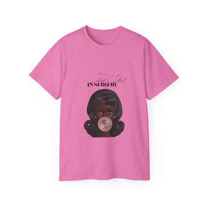 Vintage Bubblegum Barbie Tee — "That Girl in Surgery" Graphic T-Shirt