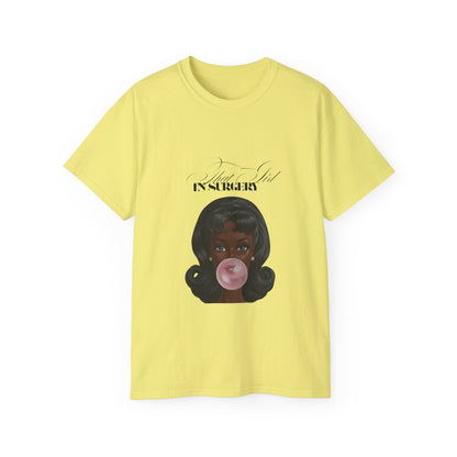 Vintage Bubblegum Barbie Tee — "That Girl in Surgery" Graphic T-Shirt