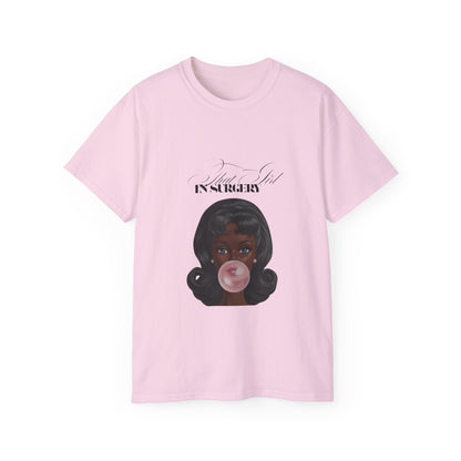 Vintage Bubblegum Barbie Tee — "That Girl in Surgery" Graphic T-Shirt
