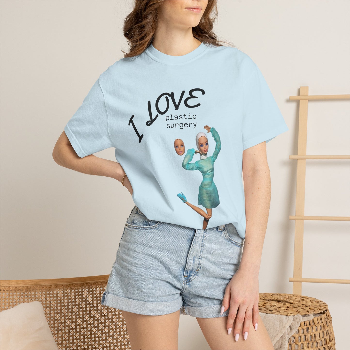 I Love Plastics Graphic T‑Shirt
