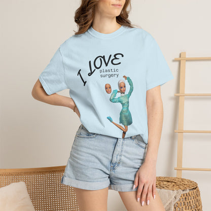 I Love Plastics Graphic T‑Shirt