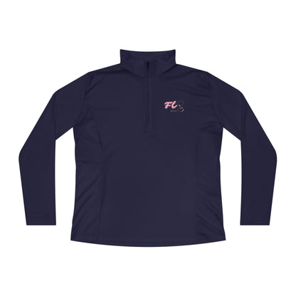 Flyscrubs Logo Quarter-Zip Pullover