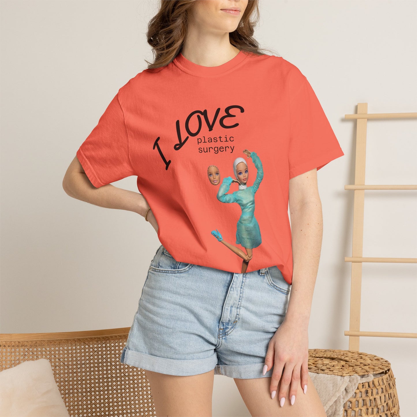 I Love Plastics Graphic T‑Shirt