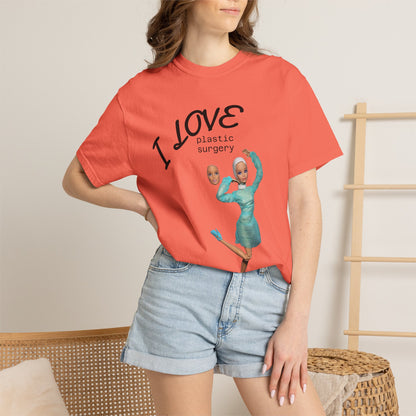 I Love Plastics Graphic T‑Shirt
