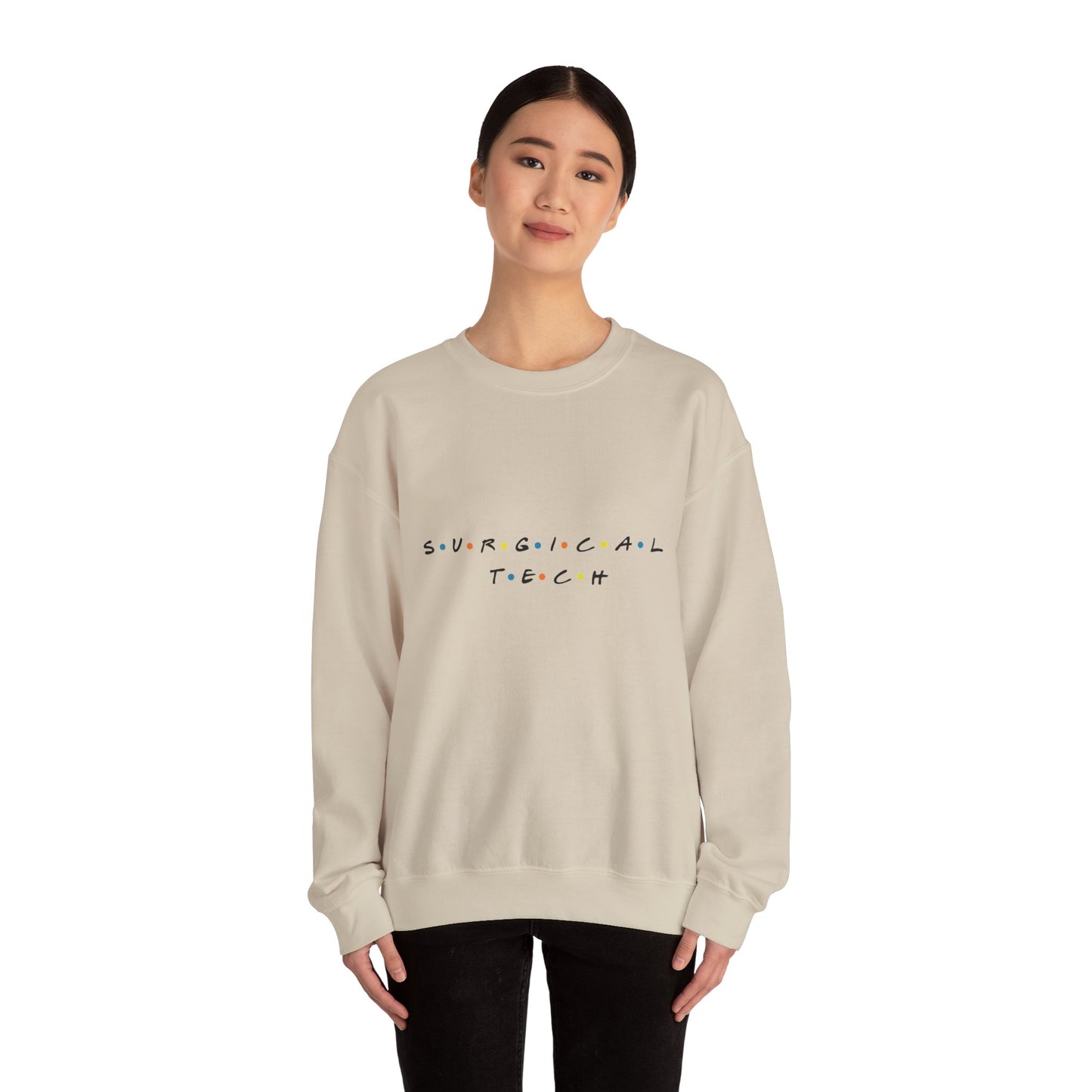 Friends Surgical Tech Crewneck Sweatshirt