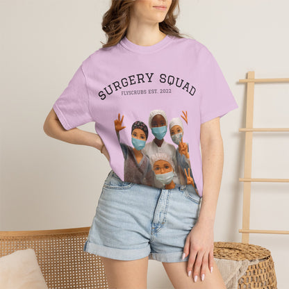 Surgery Squad T-Shirt — Cute Surgical Team Graphic Tee (Healthcare Worker Gift)