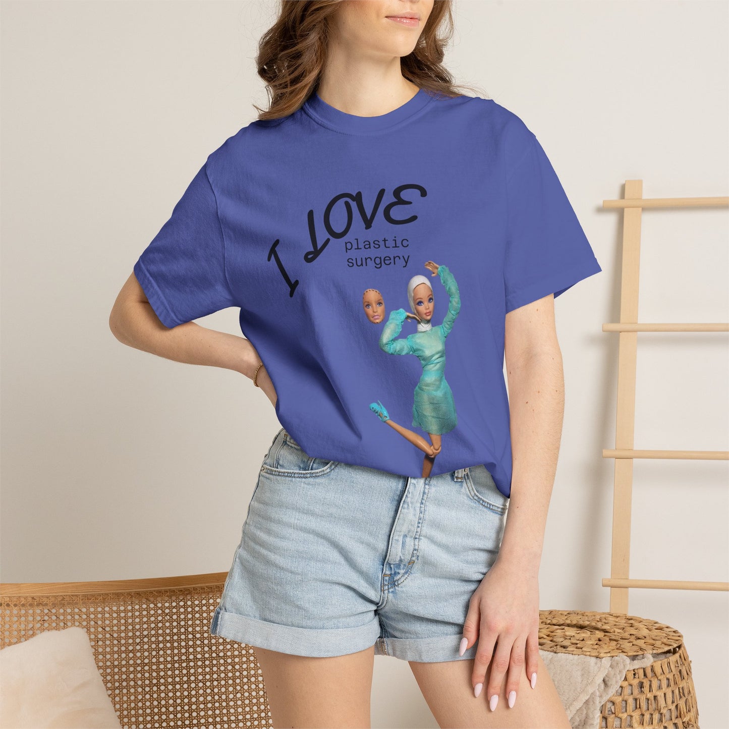 I Love Plastics Graphic T‑Shirt