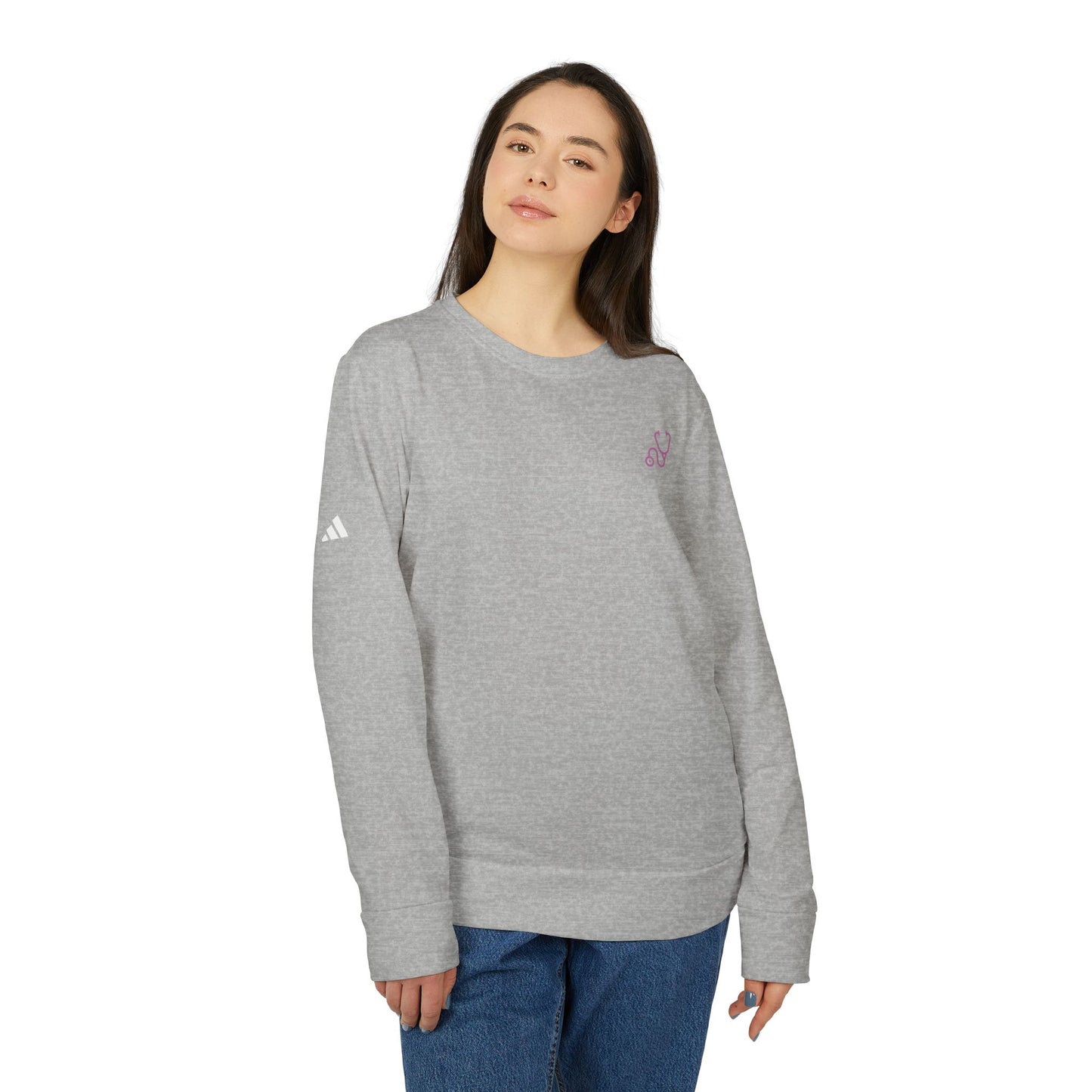 FlyScrubs X adidas Unisex Crewneck Sweatshirt