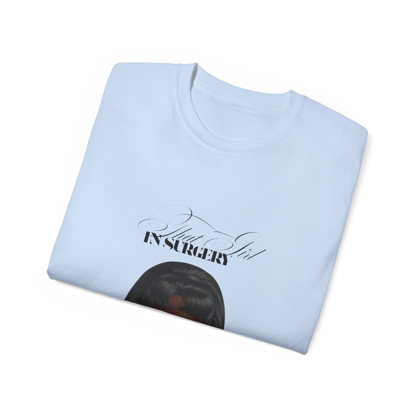 Vintage Bubblegum Barbie Tee — "That Girl in Surgery" Graphic T-Shirt