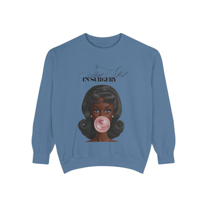 Bubblegum Babe Sweatshirt — Vintage “That Girl In Surgery ” Graphic