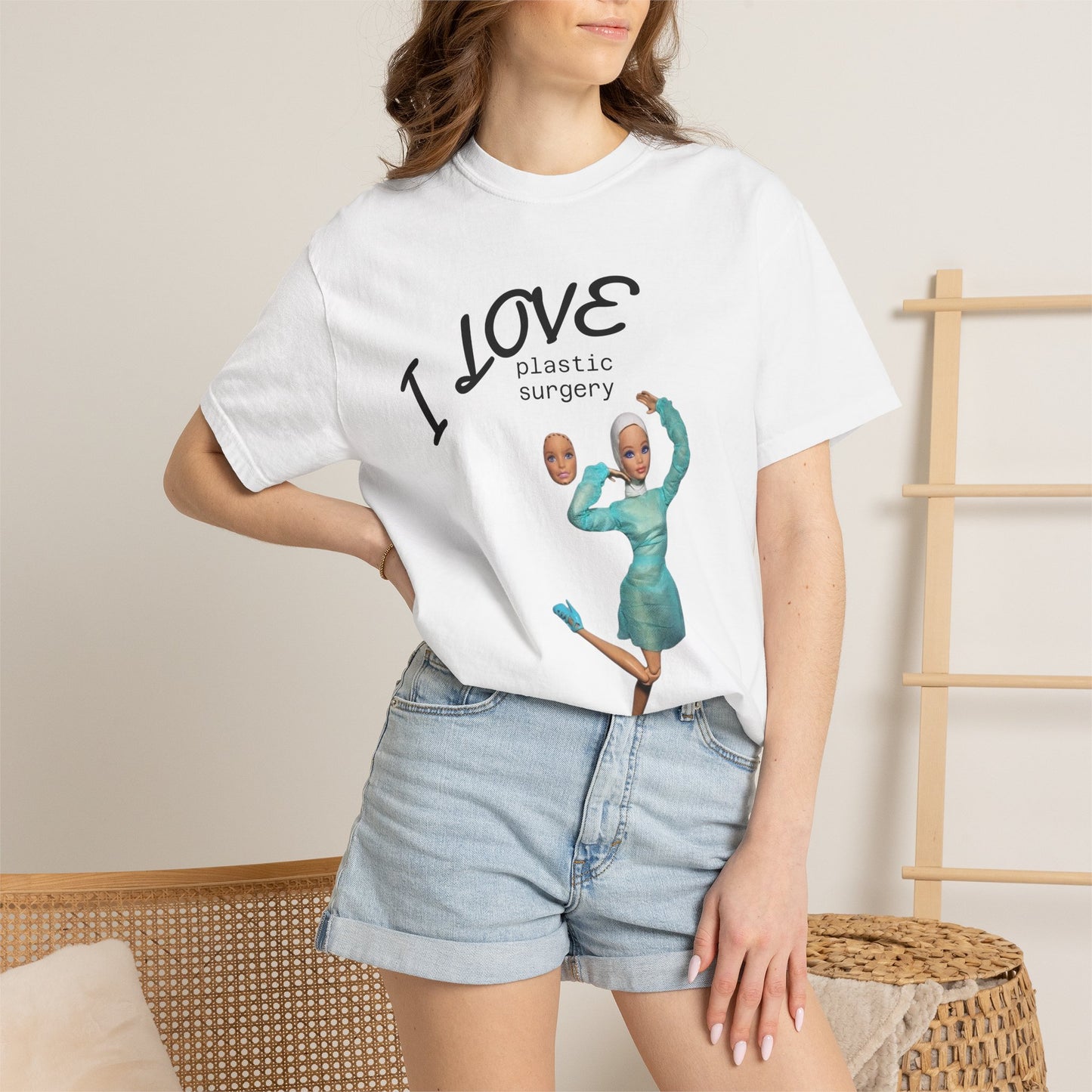 I Love Plastics Graphic T‑Shirt