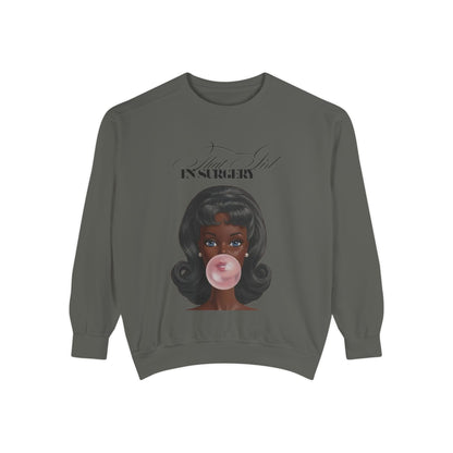 Bubblegum Babe Sweatshirt — Vintage “That Girl In Surgery ” Graphic