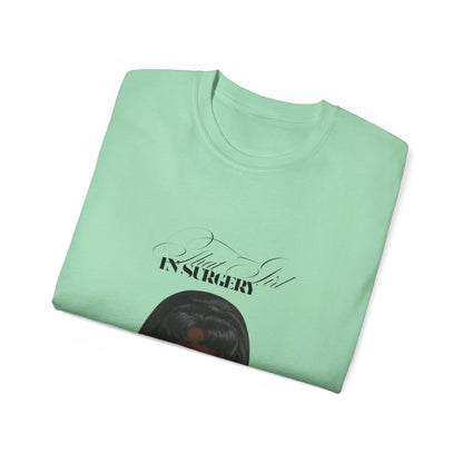 Vintage Bubblegum Barbie Tee — "That Girl in Surgery" Graphic T-Shirt