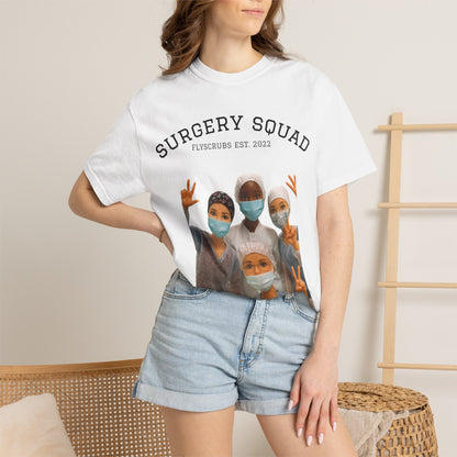 Surgery Squad T-Shirt — Cute Surgical Team Graphic Tee (Healthcare Worker Gift)