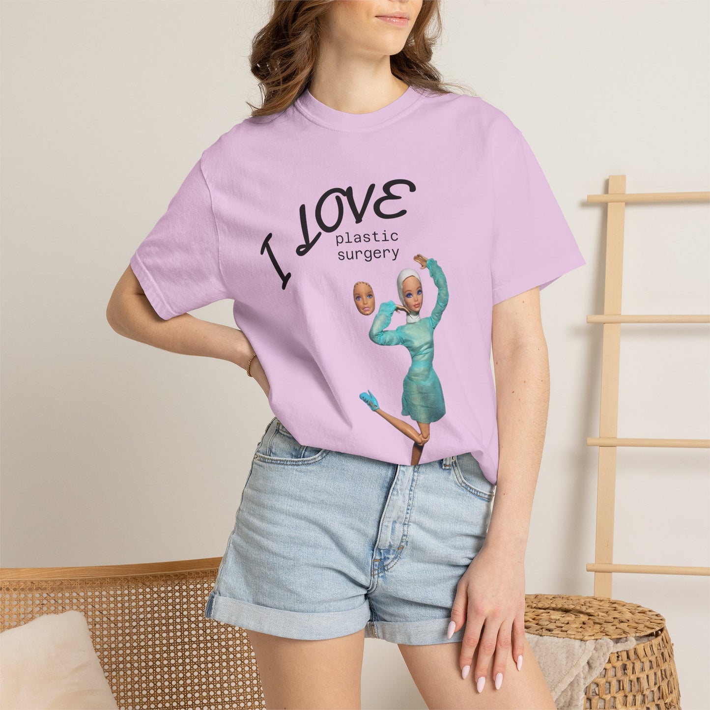 I Love Plastics Graphic T‑Shirt
