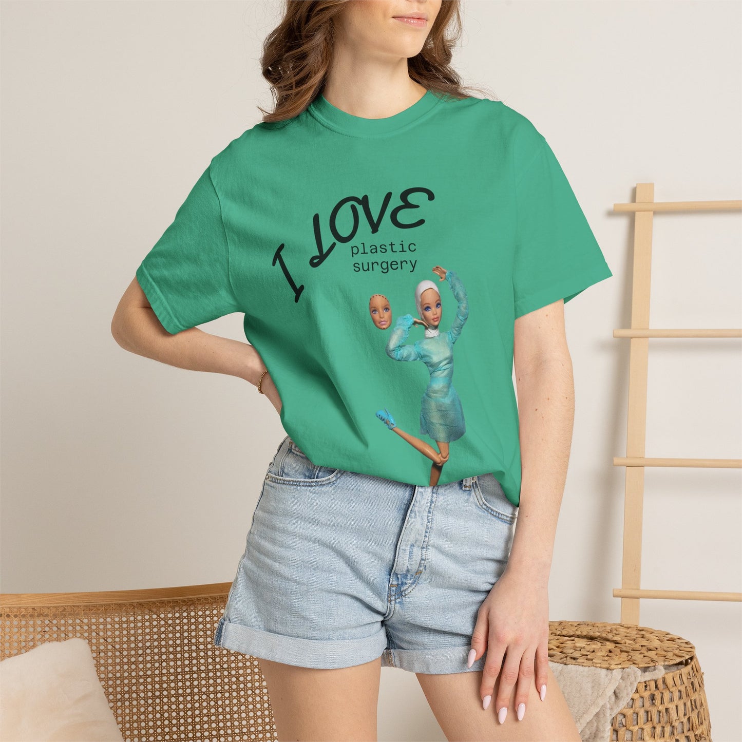 I Love Plastics Graphic T‑Shirt
