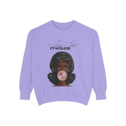Bubblegum Babe Sweatshirt — Vintage “That Girl In Surgery ” Graphic
