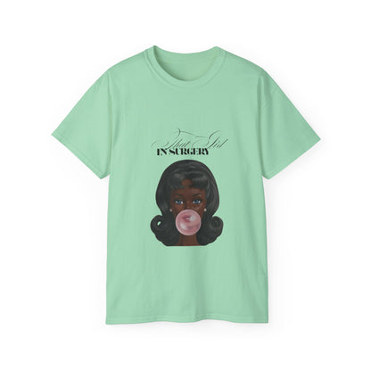 Vintage Bubblegum Barbie Tee — "That Girl in Surgery" Graphic T-Shirt