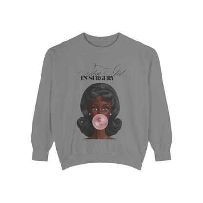 Bubblegum Babe Sweatshirt — Vintage “That Girl In Surgery ” Graphic