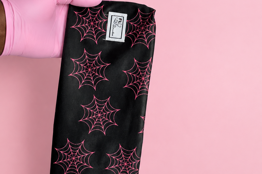 Pink Web Headband