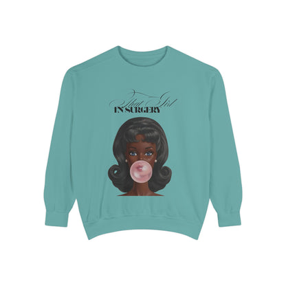 Bubblegum Babe Sweatshirt — Vintage “That Girl In Surgery ” Graphic