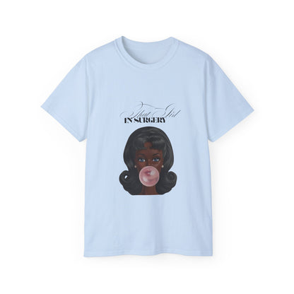 Vintage Bubblegum Barbie Tee — "That Girl in Surgery" Graphic T-Shirt