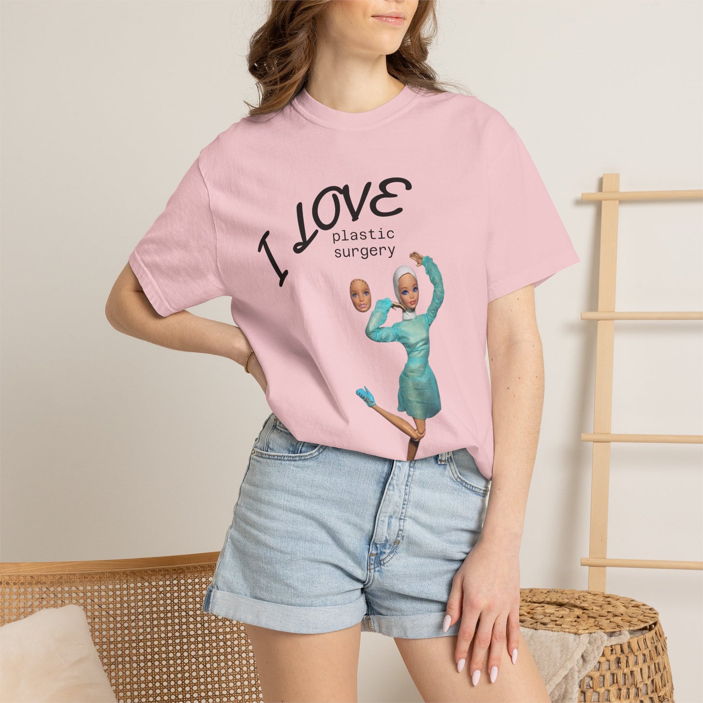 I Love Plastics Graphic T‑Shirt