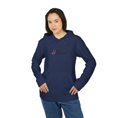 Flyscrubs X Adidas Unisex Fleece Hoodie