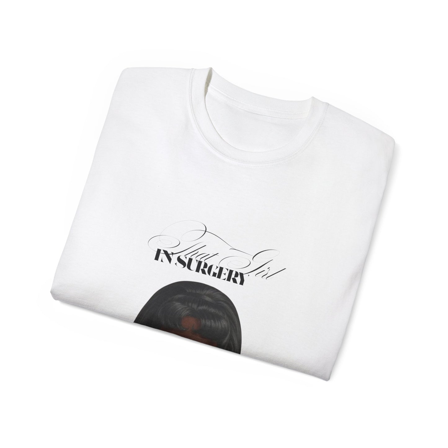 Vintage Bubblegum Barbie Tee — "That Girl in Surgery" Graphic T-Shirt