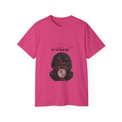 Vintage Bubblegum Barbie Tee — "That Girl in Surgery" Graphic T-Shirt