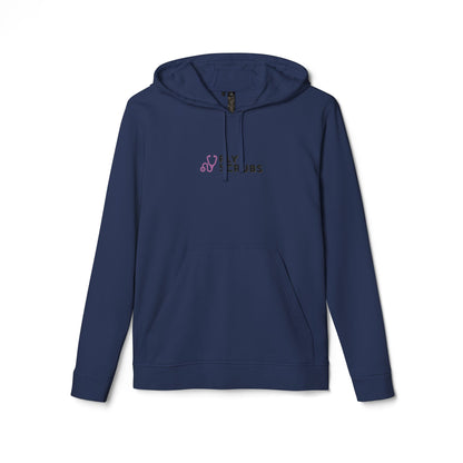Flyscrubs X Adidas Unisex Fleece Hoodie
