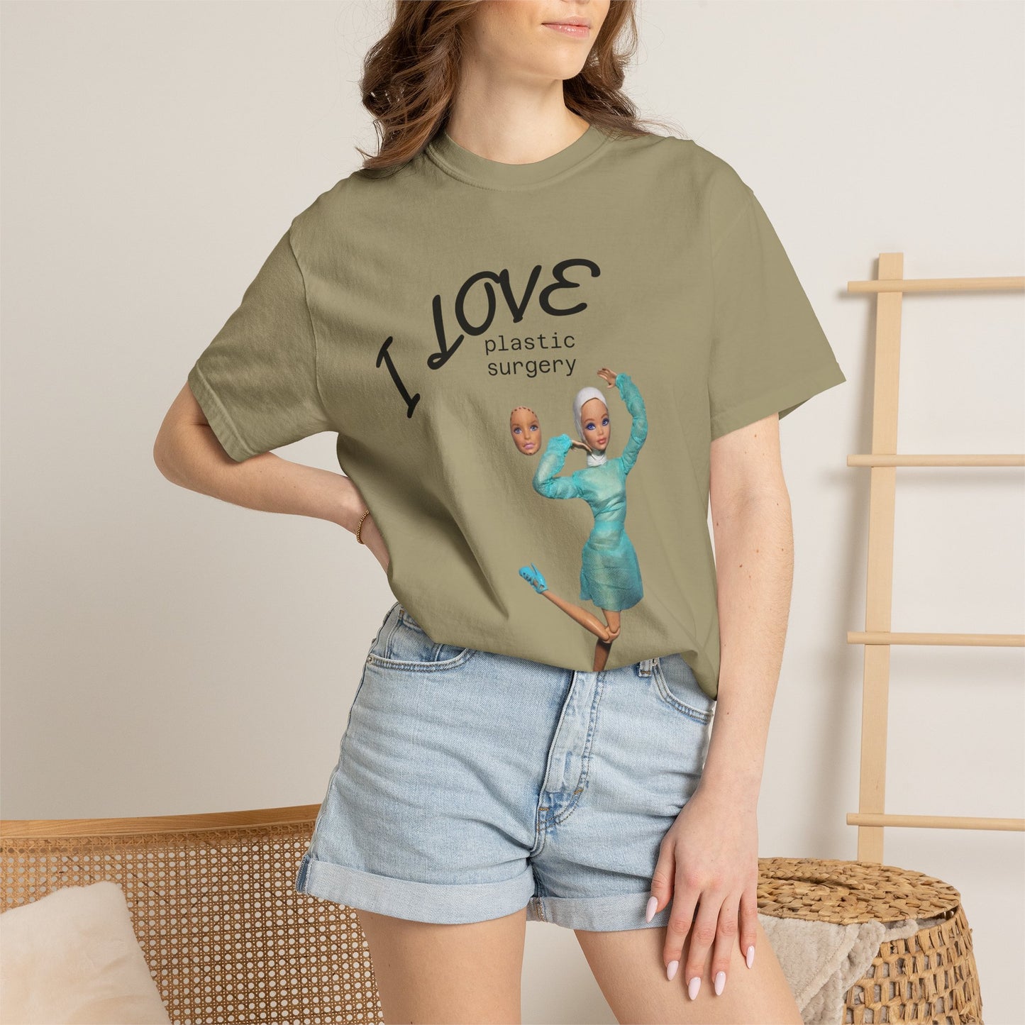 I Love Plastics Graphic T‑Shirt