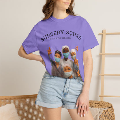 Surgery Squad T-Shirt — Cute Surgical Team Graphic Tee (Healthcare Worker Gift)