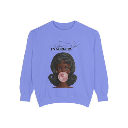 Bubblegum Babe Sweatshirt — Vintage “That Girl In Surgery ” Graphic