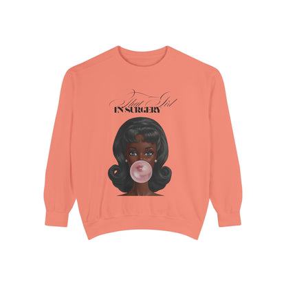 Bubblegum Babe Sweatshirt — Vintage “That Girl In Surgery ” Graphic