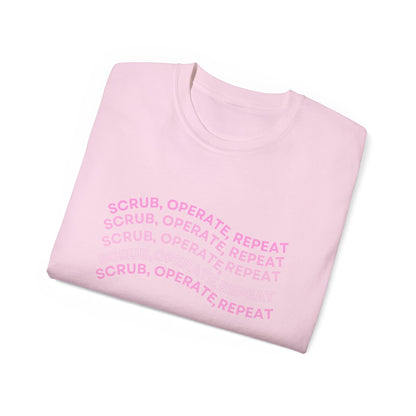 “Scrub, Operate, Repeat” T-shirt
