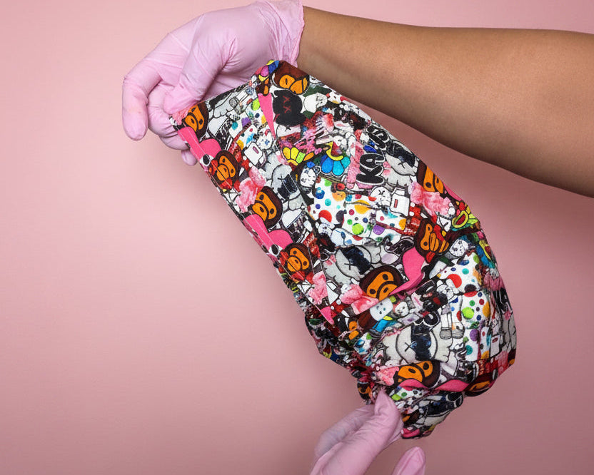 KAWS X BAPE mix - bouffant