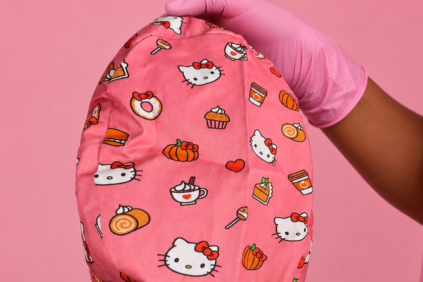 Pumpkin Spice Kitty - ponytail