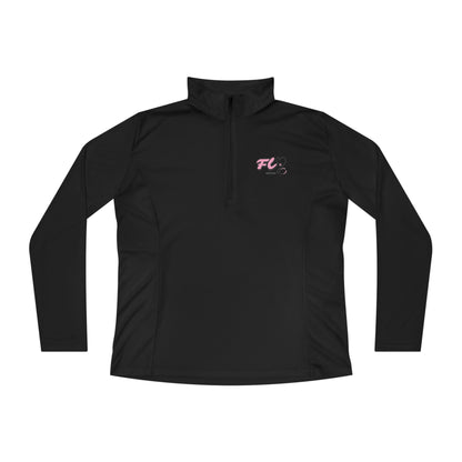 Flyscrubs Logo Quarter-Zip Pullover