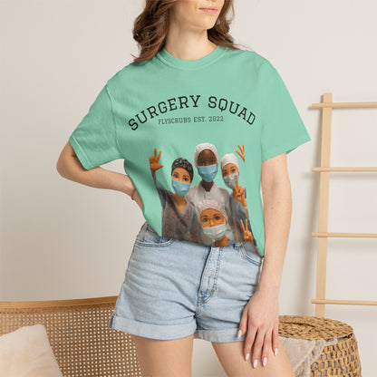 Surgery Squad T-Shirt — Cute Surgical Team Graphic Tee (Healthcare Worker Gift)