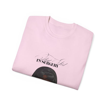 Vintage Bubblegum Barbie Tee — "That Girl in Surgery" Graphic T-Shirt