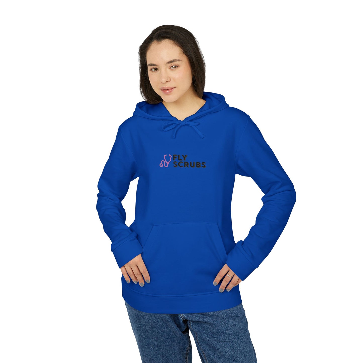 Flyscrubs X Adidas Unisex Fleece Hoodie