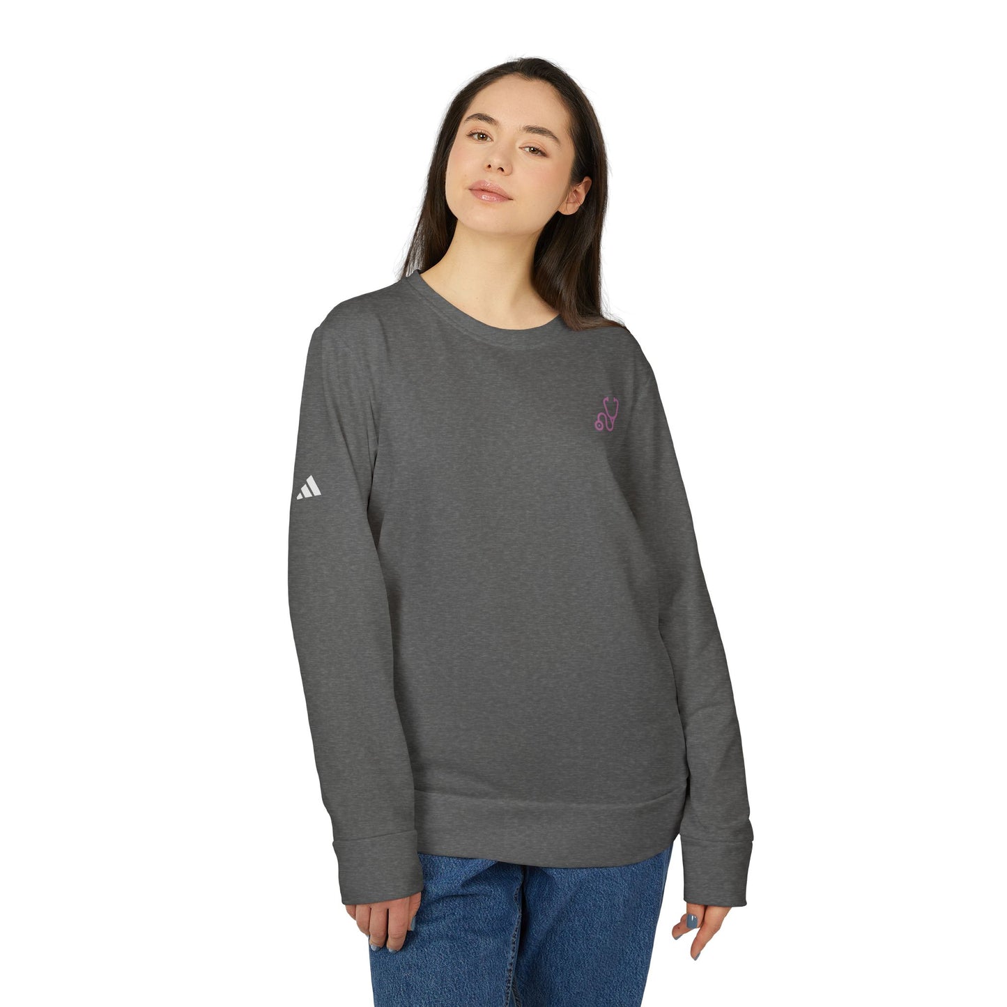 FlyScrubs X adidas Unisex Crewneck Sweatshirt